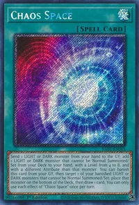 Chaos Space (Platinum Secret Rare)