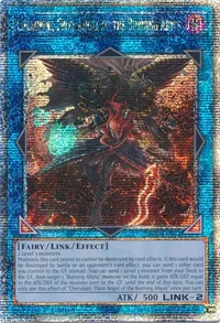 Cherubini, Ebon Angel of the Burning Abyss (Quarter Century Secret Rare)