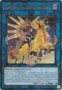 Knightmare Unicorn (Alternate Art) (PUR)