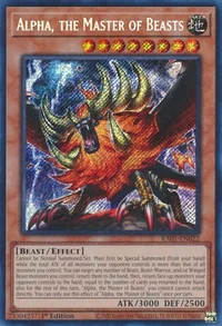 Alpha, the Master of Beasts (Secret Rare)
