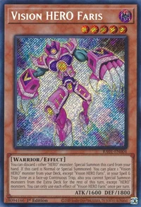 Vision HERO Faris (Secret Rare)