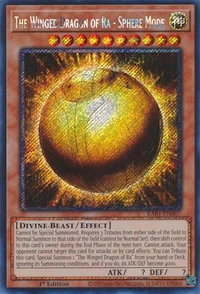 The Winged Dragon of Ra - Sphere Mode (Platinum Secret Rare)