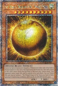 The Winged Dragon of Ra - Sphere Mode (Quarter Century Secret Rare)