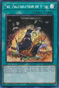Pre-Preparation of Rites (Platinum Secret Rare)
