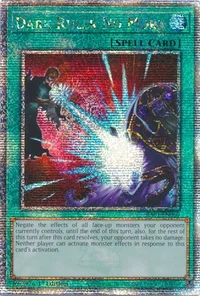 Dark Ruler No More (Quarter Century Secret Rare)