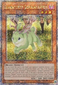 Danger!? Jackalope? (Quarter Century Secret Rare)