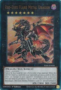 Red-Eyes Flare Metal Dragon (PUR)