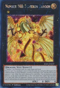 Number 100: Numeron Dragon (Platinum Secret Rare)