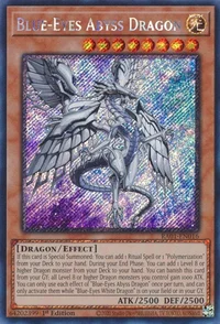 Blue-Eyes Abyss Dragon (Platinum Secret Rare)
