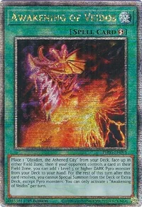 Awakening of Veidos (Quarter Century Secret Rare)