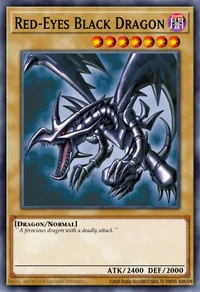 Dragon Noir aux Yeux Rouges