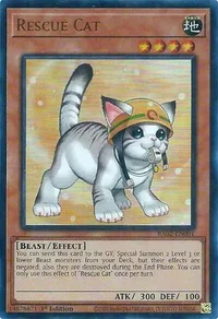 Rescue Cat (Alternate Art) (UR)