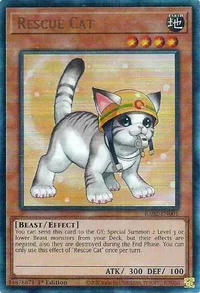 Rescue Cat (Alternate Art) (PUR)