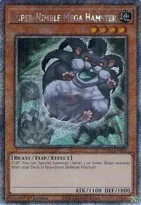 Super-Nimble Mega Hamster (Platinum Secret Rare)