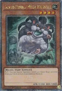 Super-Nimble Mega Hamster (Quarter Century Secret Rare)