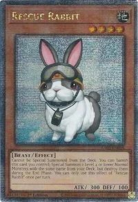 Rescue Rabbit (Quarter Century Secret Rare)
