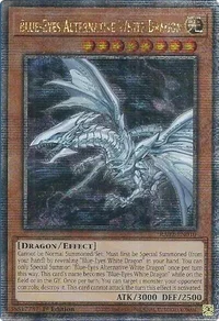 Blue-Eyes Alternative White Dragon (Quarter Century Secret Rare)