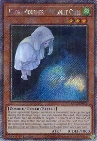 Ghost Mourner & Moonlit Chill (Alternate Art) (Platinum Secret Rare)
