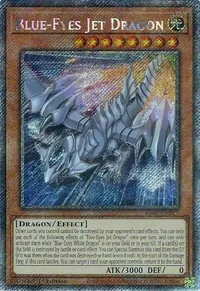 Blue-Eyes Jet Dragon (Platinum Secret Rare)
