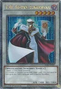 T.G. Hyper Librarian (Quarter Century Secret Rare)
