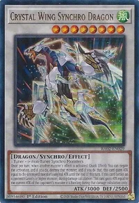 Crystal Wing Synchro Dragon (UR)