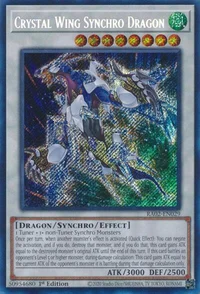 Crystal Wing Synchro Dragon (Secret Rare)