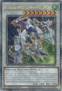 Crystal Wing Synchro Dragon (Quarter Century Secret Rare)
