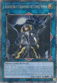 Underworld Goddess of the Closed World (Quarter Century Secret Rare)