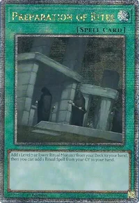 Preparation of Rites (Quarter Century Secret Rare)