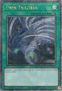 Twin Twisters (Quarter Century Secret Rare)