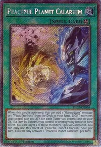 Peaceful Planet Calarium (Platinum Secret Rare)