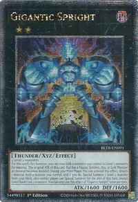 Gigantic Spright (Quarter Century Secret Rare)