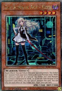 Sky Striker Ace - Raye (Alternate Art) (Quarter Century Secret Rare)