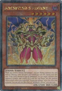 Archfiend's Advent (Quarter Century Secret Rare)