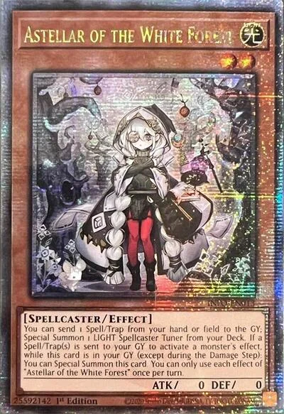 Astellar of the White Forest (Quarter Century Secret Rare)