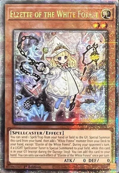 Elzette of the White Forest (Quarter Century Secret Rare)
