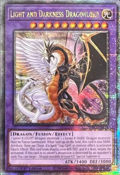 Light and Darkness Dragonlord (Quarter Century Secret Rare)