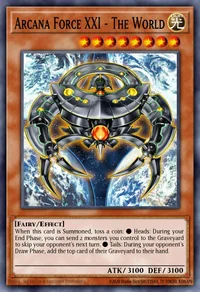 Força Arcana XXI - O Mundo