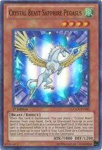 Crystal Beast Sapphire Pegasus