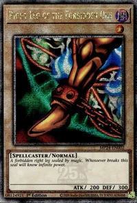Right Leg of the Forbidden One (Quarter Century Secret Rare)