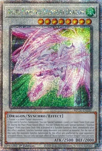 Accel Synchro Stardust Dragon (Quarter Century Secret Rare)
