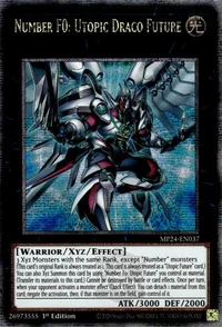 Number F0: Utopic Draco Future (Quarter Century Secret Rare)