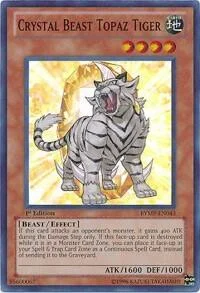Crystal Beast Topaz Tiger