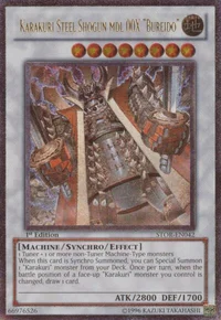 Karakuri Steel Shogun mdl 00X "Bureido" (UTR)