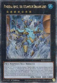 Poseidra Abyss, the Atlantean Dragon Lord (Quarter Century Secret Rare)