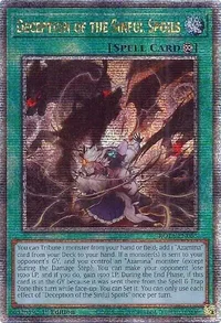 Deception of the Sinful Spoils (Quarter Century Secret Rare)