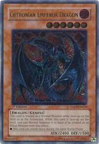 Chthonian Emperor Dragon (UTR)