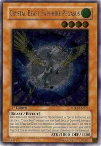 Crystal Beast Sapphire Pegasus (UTR)