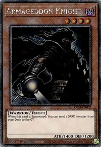 Armageddon Knight (Platinum Secret Rare)