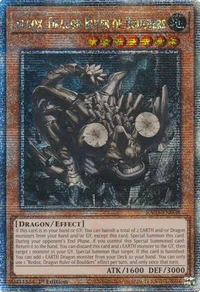 Redox, Dragon Ruler of Boulders (Quarter Century Secret Rare)